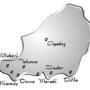 Carte du Niger