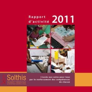 Couverture du rapport d'activité 2011
