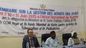 Séminaire: assurer la gestion des approvisionnements et des stocks au Niger