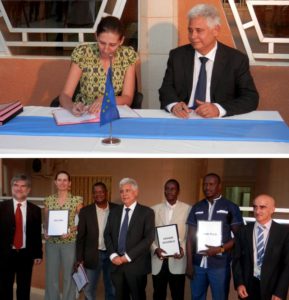 1st funding from the European Union for our project to improve living conditions of prisoners in Niger