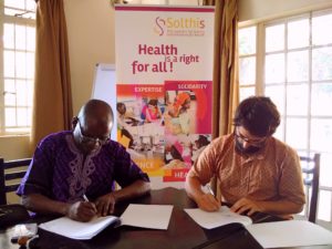 Projet Empower : Solthis signe la convention de partenariat avec Nethips