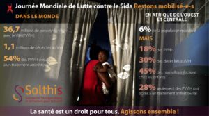 Journée mondiale de lutte contre le sida : restons mobilisé-e-s !