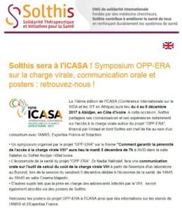 Newsletter de Solthis – novembre 2017