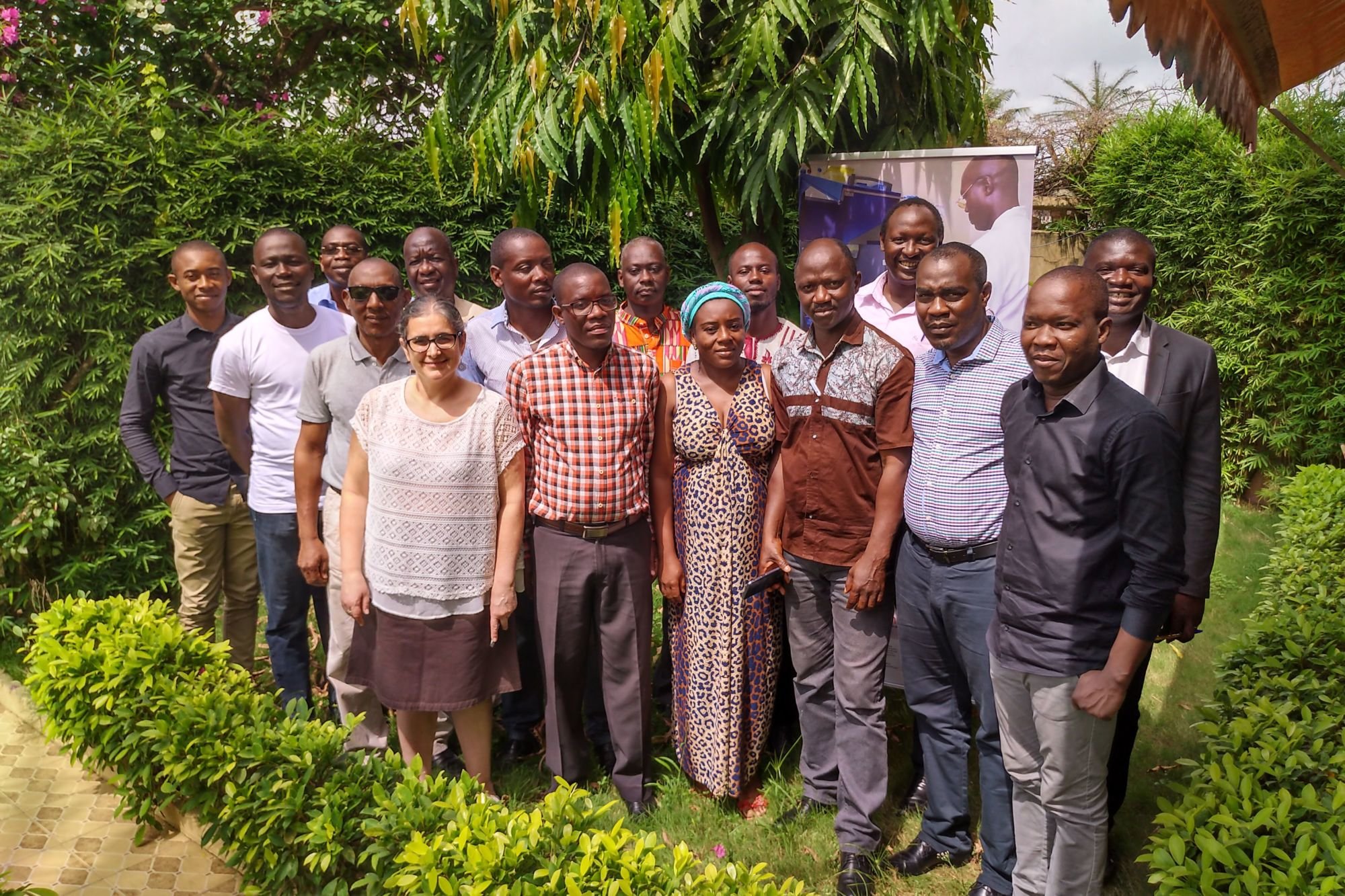 Photo de groupe lors de l'atelier