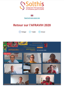 Newsletter – Retour sur l’AFRAVIH 2020