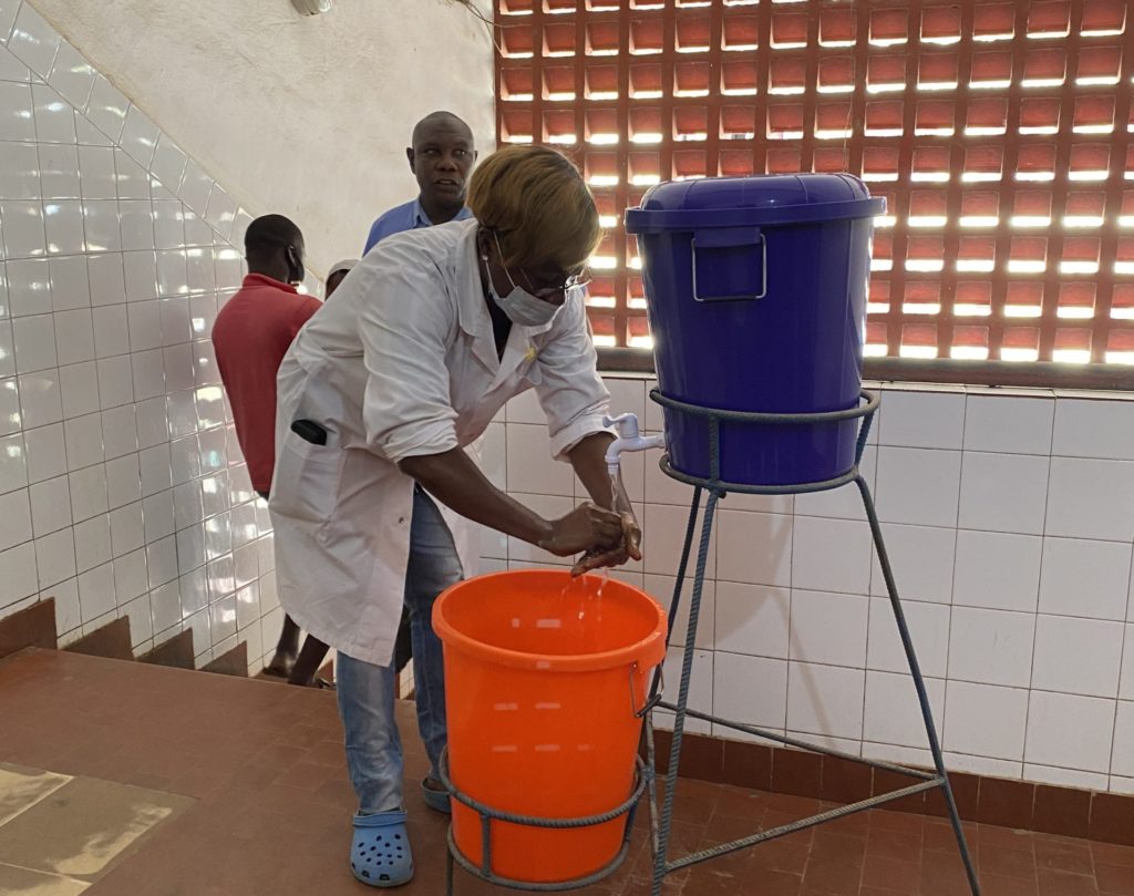   Dr Camara Louise, médecin interne en pédiatrie, point focal du projet Isanco