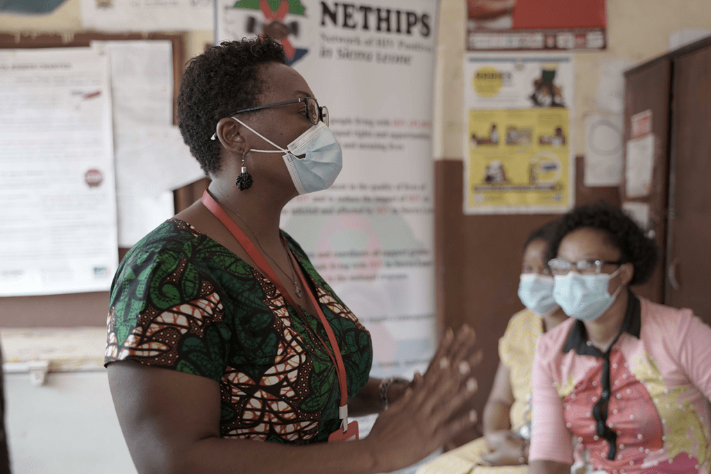 HIV health care in Sierra Leone 