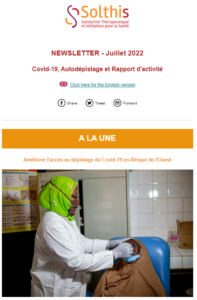 Newsletter : restitution des résultats des projets ECOVAM/ECOVAN de lutte contre le Covid19 au Mali et au Niger